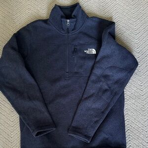 The North Face Men's Dark Blue Zip-Up Sweater